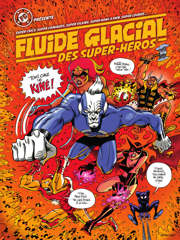 Fluide glacial des super-héros, bd chez Fluide Glacial de Collectif