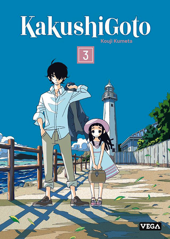  Kakushigoto T3, manga chez Vega de Kumeta