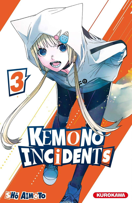  Kemono incidents T3, manga chez Kurokawa de Aimoto