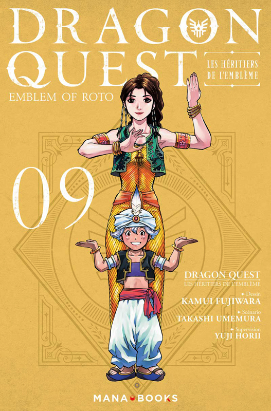  Dragon quest - Les héritiers de l’emblème T9, manga chez Mana Books de Eishima, Fujiwara