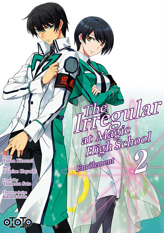  The irregular at magic high school T2, manga chez Ototo de Sato, Hayashi, Kitaumi