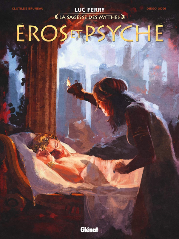 Eros et Psyché, bd chez Glénat de Bruneau, Oddi, Poli, Ruby, Vignaux