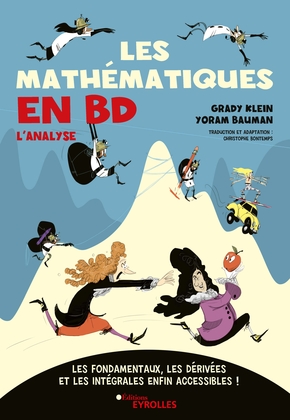 Les Mathématiques en BD, comics chez Eyrolles de Bauman, Klein