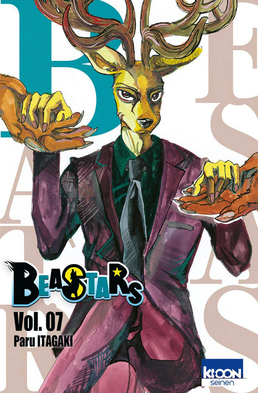  Beastars T7, manga chez Ki-oon de Itagaki