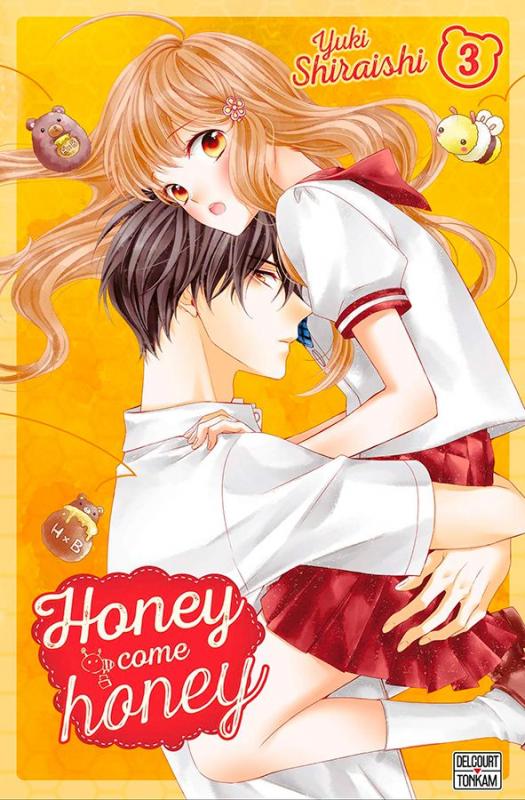  Honey come honey T3, manga chez Delcourt Tonkam de Shiraishi