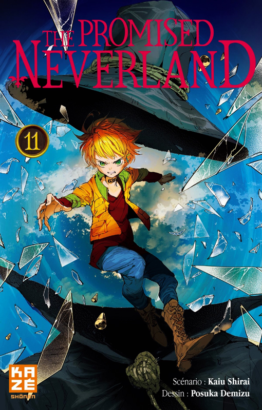 The promised neverland T11, manga chez Kazé manga de Shirai, Demizu