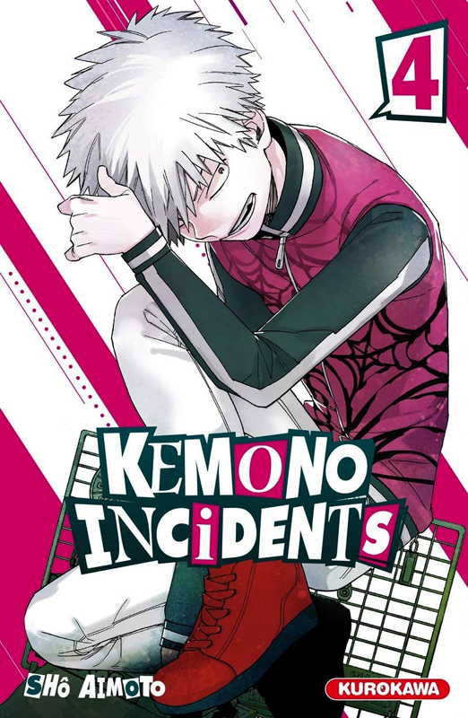  Kemono incidents T4, manga chez Kurokawa de Aimoto