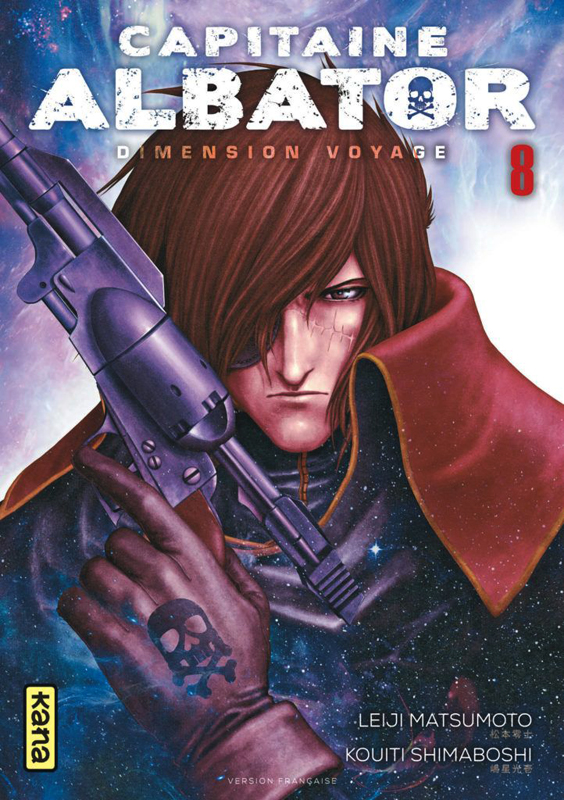 Capitaine Albator Dimension voyage T9, manga chez Kana de Matsumoto, Shimaboshi