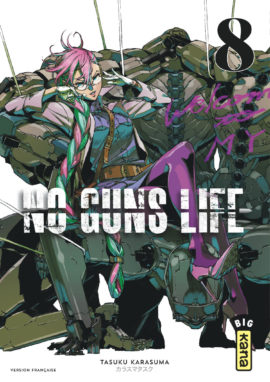  No guns life T8, manga chez Kana de Karasuma