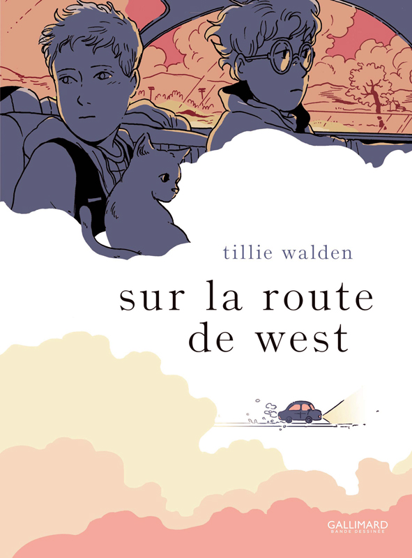 Sur la route de west, bd chez Gallimard de Walden