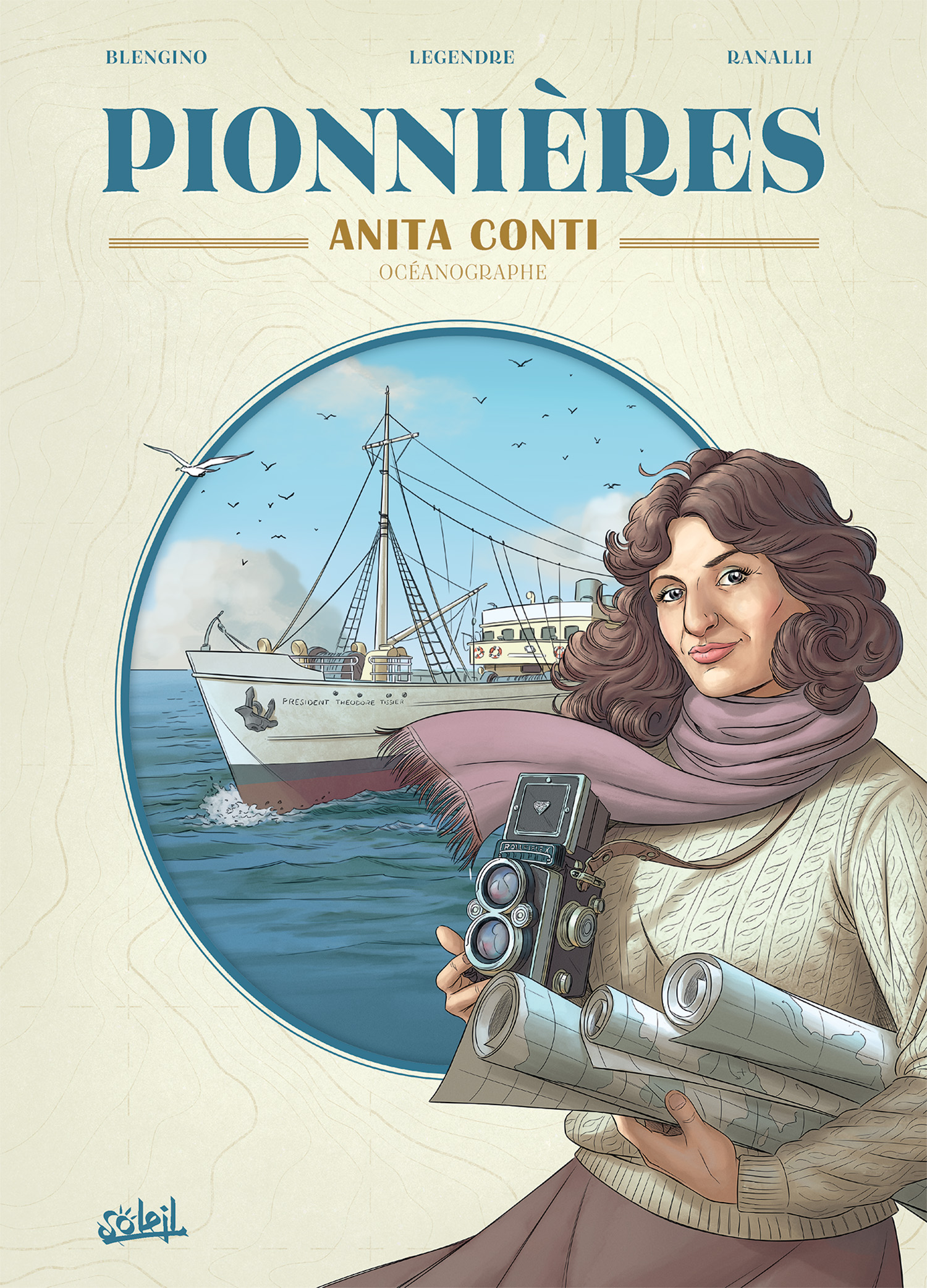  Pionnières T1 : Anita Conti (0), bd chez Soleil de Blengino, Legendre, Ranalli, Lopez, Daniel