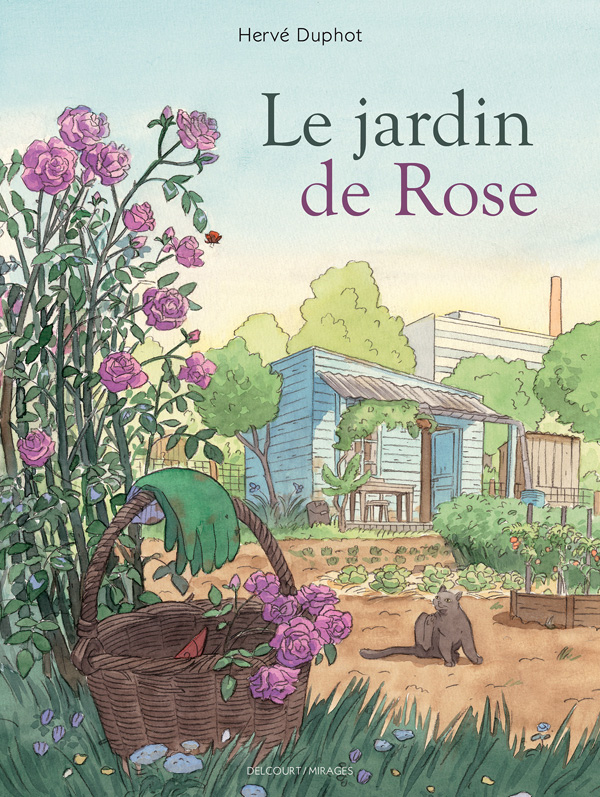 Le Jardin de Rose, bd chez Delcourt de Duphot