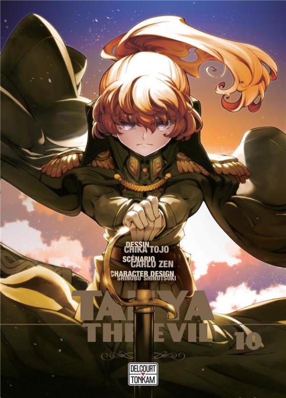  Tanya the evil T10, manga chez Delcourt Tonkam de Carlo, Tôjô