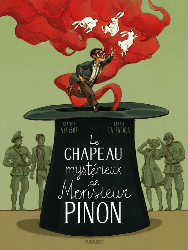 Le Chapeau mystérieux de Monsieur Pinon, bd chez Paquet de Sztybor, La Padula