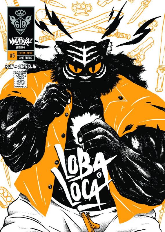  Loba Loca T5, comics chez Ankama de Run, Singelin, Blacky