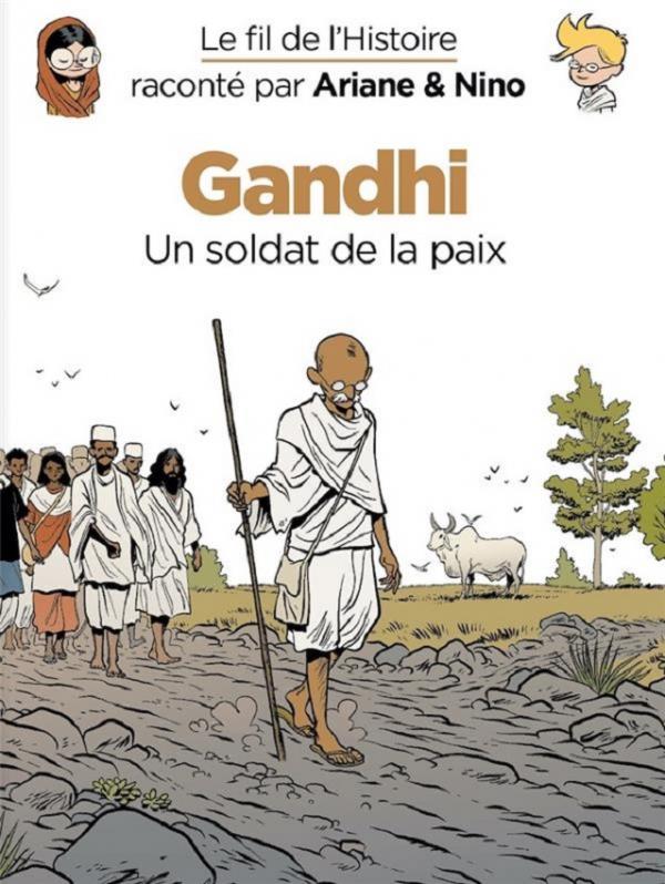 Le Fil de l'Histoire T16 : Gandhi (0), bd chez Dupuis de Erre, Savoia