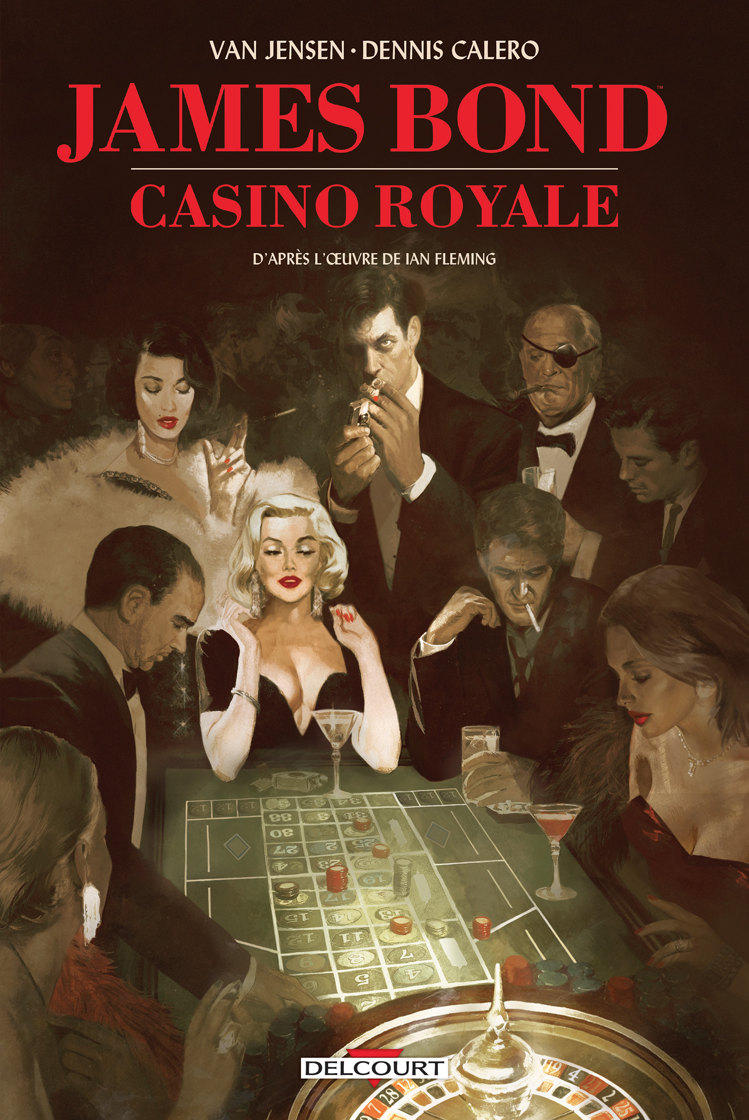 James Bond : Casino Royale (0), comics chez Delcourt de Jensen, Calero, O'Halloran, Dalton