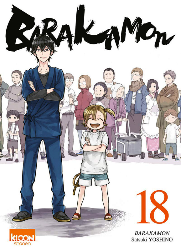  Barakamon T18, manga chez Ki-oon de Yoshino