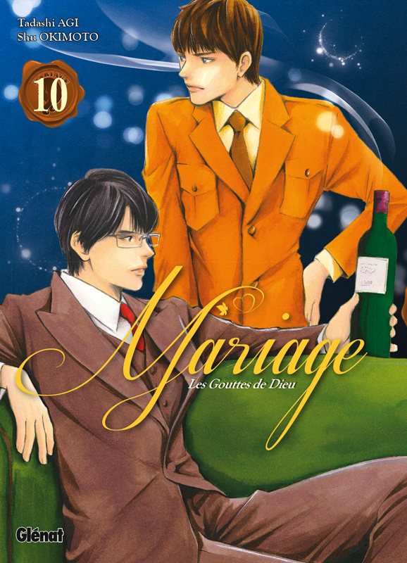 Les Gouttes de dieu - Mariage T10, manga chez Glénat de Agi, Okimoto