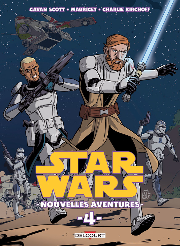  Star Wars Nouvelles Aventures T4, comics chez Delcourt de Scott, Mauricet, Kirchoff