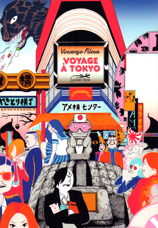 Voyage à Tokyo, manga chez Le Lézard Noir de Filosa