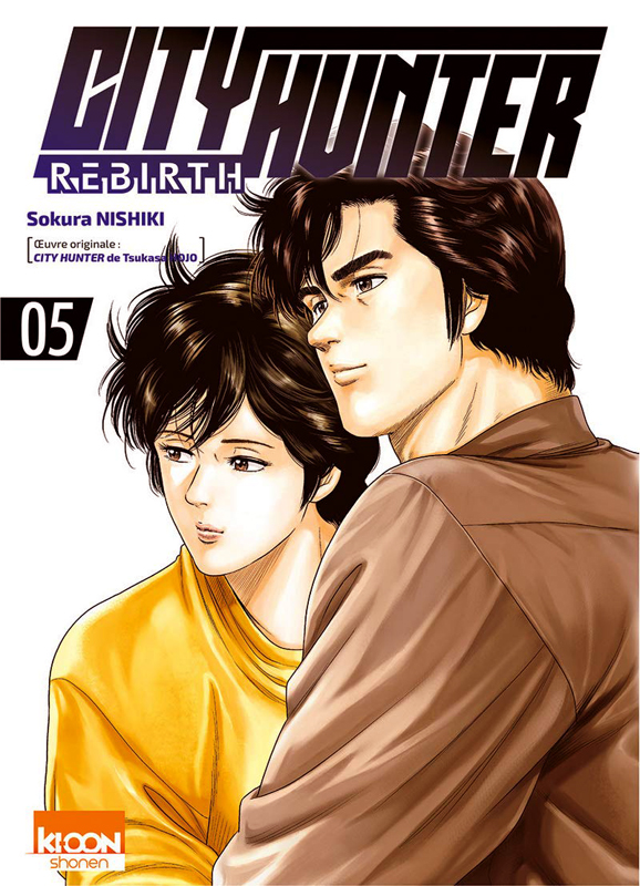  City Hunter rebirth T5, manga chez Ki-oon de Nishiki, Hôjô