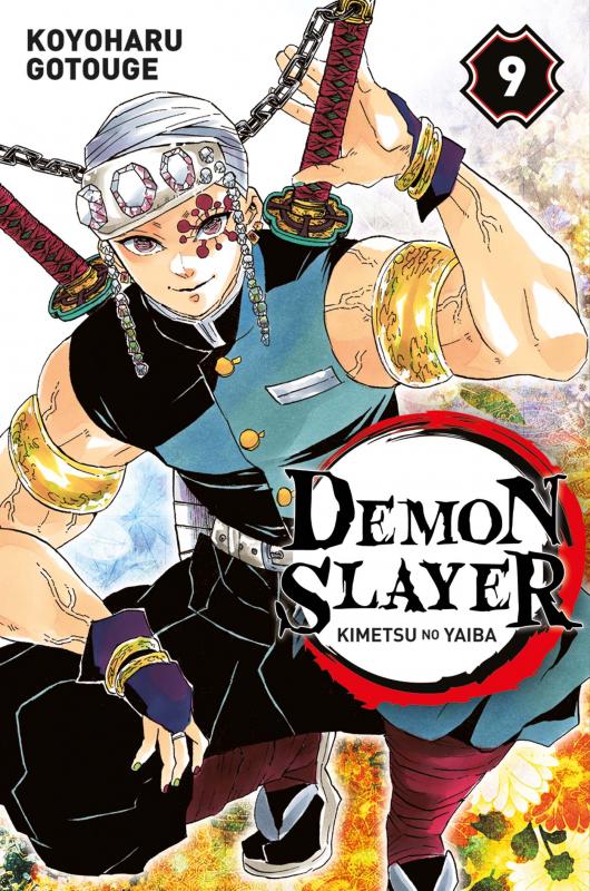  Demon slayer T9, manga chez Panini Comics de Gotouge