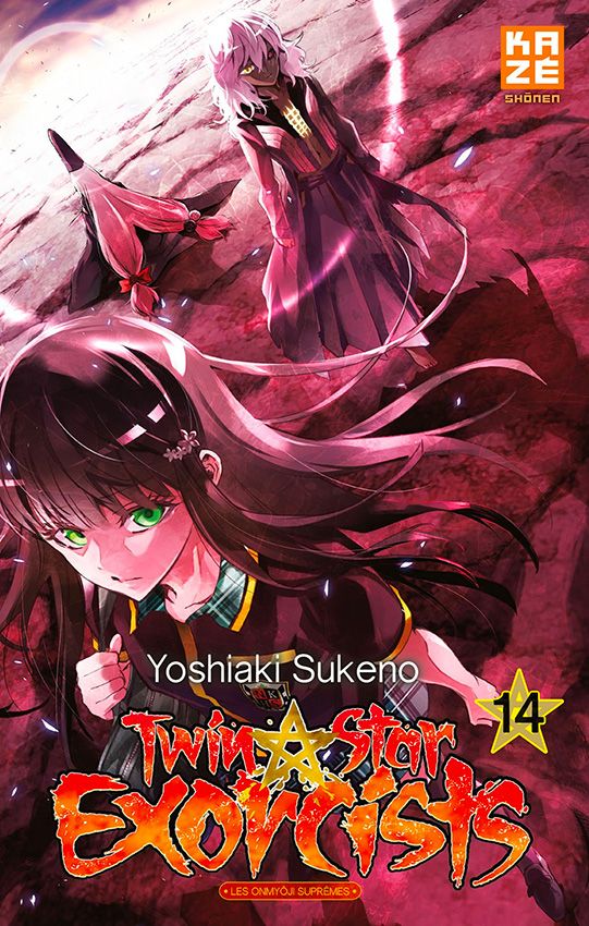  Twin star exorcists T14, manga chez Kazé manga de Sukeno