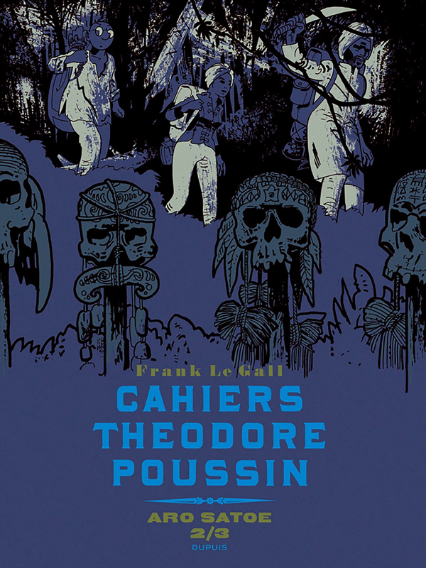  Théodore Poussin T2 : Cahiers - Aro Satoe 2/3 (0), bd chez Dupuis de Le Gall
