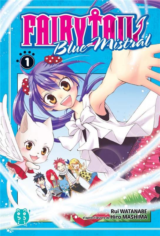  Fairy tail - Blue mistral – Edition Nobi Nobi !, T1, manga chez Nobi Nobi! de Watanabe, Mashima