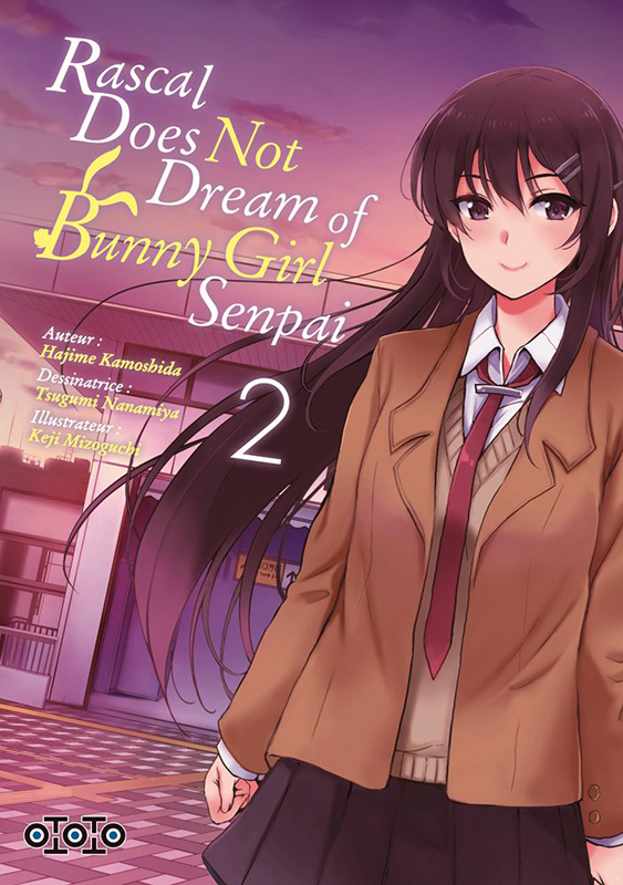  Rascal does not dream of bunny girl senpai T2, manga chez Ototo de Kamoshida, Nanamiya