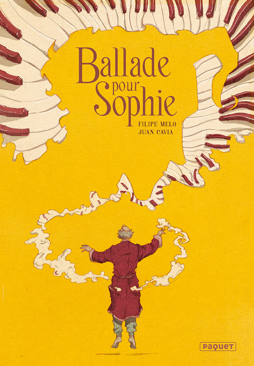 Ballade pour Sophie, bd chez Paquet de Melo, Cavia