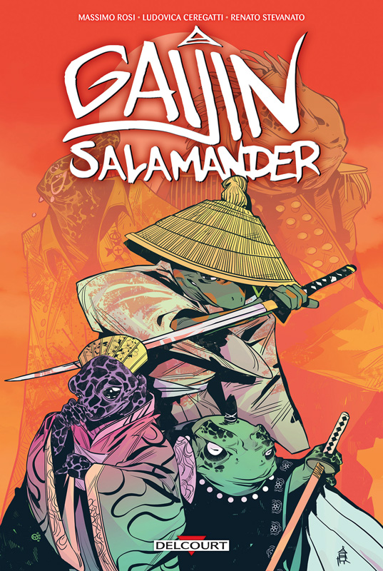 Gaijin Salamander, comics chez Delcourt de Rosi, Renato, Ceregatti