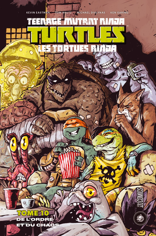 Les Tortues Ninja - TMNT - Teenage Mutant Ninja Turtles T10 : De l'ordre et du chaos (0), comics chez Hi Comics de Curnow, Eastman, Waltz, Dialynas, Garing, Pattison