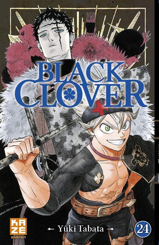  Black clover T24, manga chez Kazé manga de Tabata