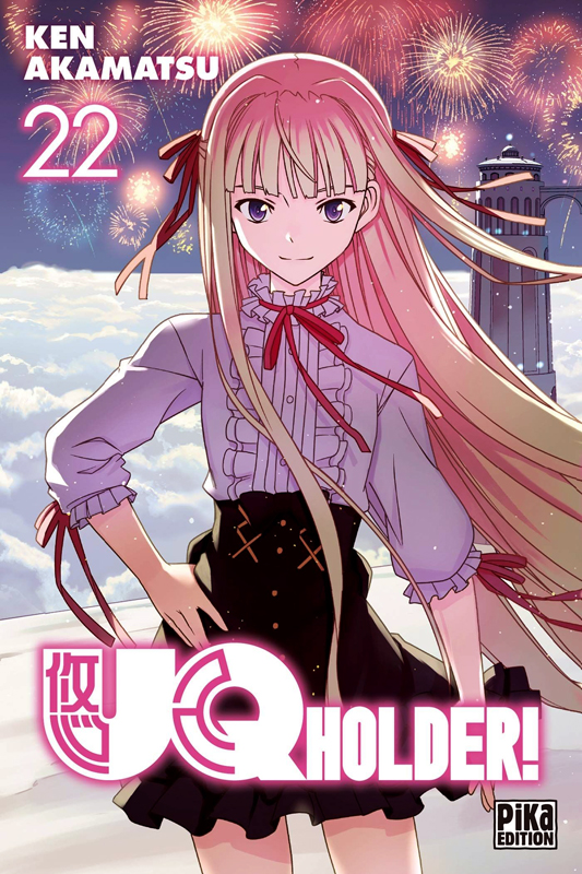  UQ Holder! T22, manga chez Pika de Akamatsu