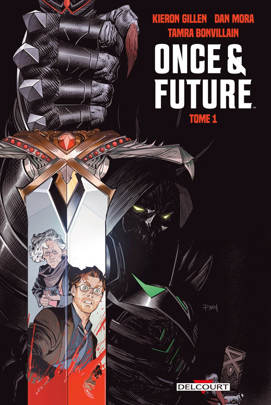  Once and Future T1, comics chez Delcourt de Gillen, Mora, Bonvillain