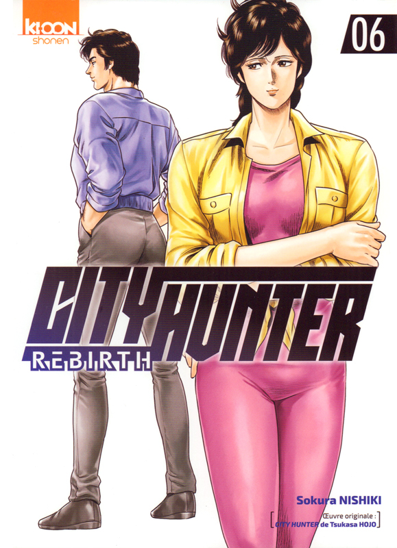  City Hunter rebirth T6, manga chez Ki-oon de Hôjô, Nishiki
