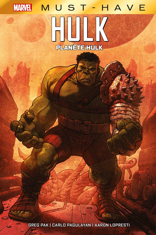 Hulk  : Planète Hulk (0), comics chez Panini Comics de Pack, Miyazawa, Lopresti, Niño, Frank, Rogers, Oeming, Pagulayan, Martin, Strain, Sotomayor, SotoColor, Kindzierski, Ladrönn