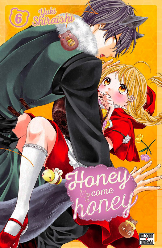  Honey come honey T6, manga chez Delcourt Tonkam de Shiraishi