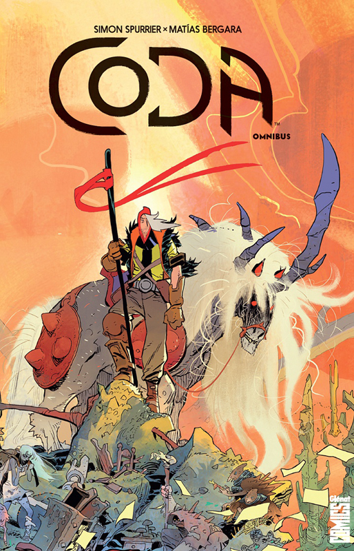 Coda, comics chez Glénat de Spurrier, Bergara