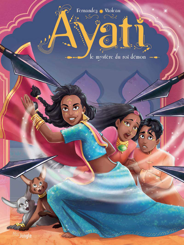  Ayati T3 : Le mystère du roi démon (0), bd chez Jungle de Fernandez, Violeau