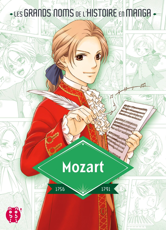 Mozart, manga chez Nobi Nobi! de Wada, Asabuki
