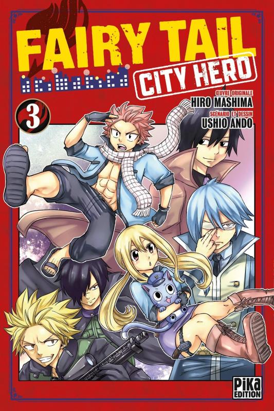  Fairy tail city hero T3, manga chez Pika de Mashima, Ando