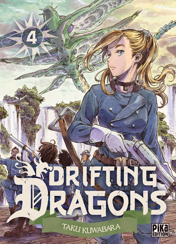  Drifting dragons T4, manga chez Pika de Kuwabara