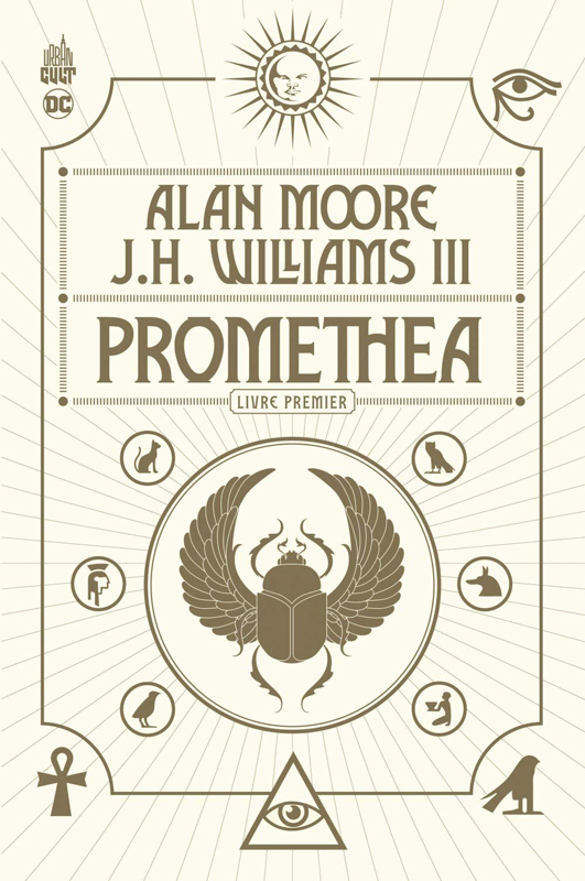  Promethea T1, comics chez Urban Comics de Moore, Vess, Williams III, Bell, Sinclair, Cox, Digital Chameleon, Wildstorm fx