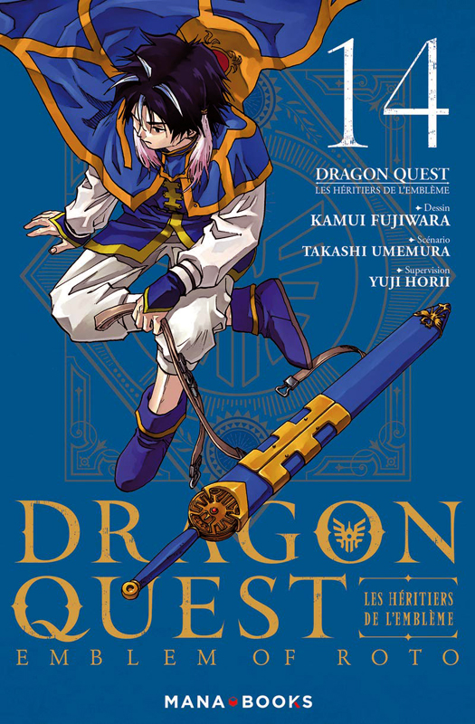  Dragon quest - Les héritiers de l’emblème T14, manga chez Mana Books de Eishima, Fujiwara