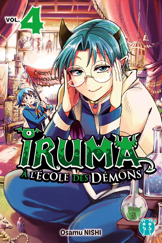  Iruma à l’école des démons T4, manga chez Nobi Nobi! de Nishi