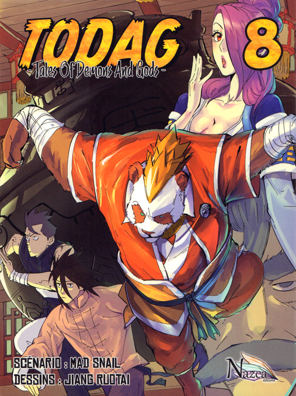  Todag - Tales of demon and gods T8, manga chez Nazca de Mad snail, Ruotai