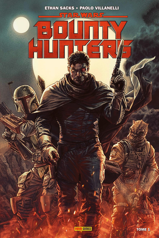  Bounty Hunters  T1, comics chez Panini Comics de Sacks, Villanelli, Prianto, Bermejo
